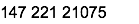 147 221 21075